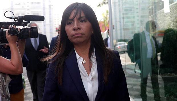 Giulliana Loza calificó el pedido del fiscal como un nuevo "abuso". (Foto: Agencia Andina)