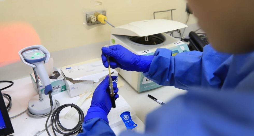 Las pruebas moleculares son procesadas por el Instituto Nacional de Salud. (Foto: INS / Minsa)