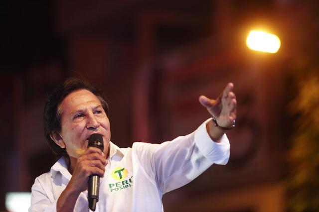 Alejandro Toledo. El ex presidente anunció su apoyo a la candidatura de PPK quien fue su primer ministro durante su mandato.