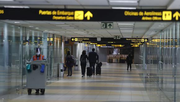 Aeropuerto Jorge Chávez. (Foto: Hugo Pérez / GEC)