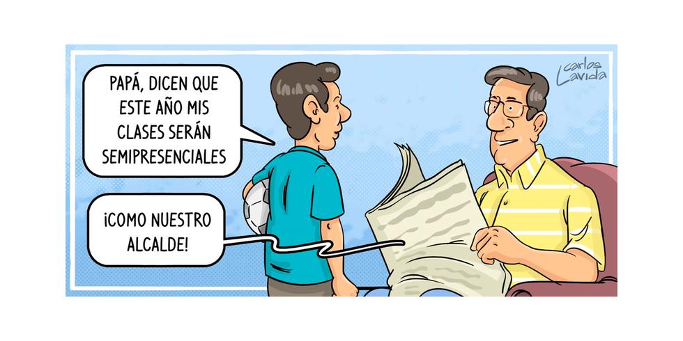 Caricatura de Carlos Lavida