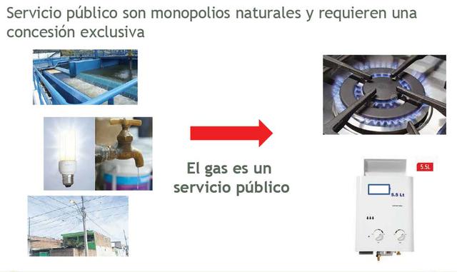 FOTO 14 |  El gas natural es un servicio público que configura monopolios naturales y requieren una concesión exclusiva. No se rige bajo leyes del mercado.