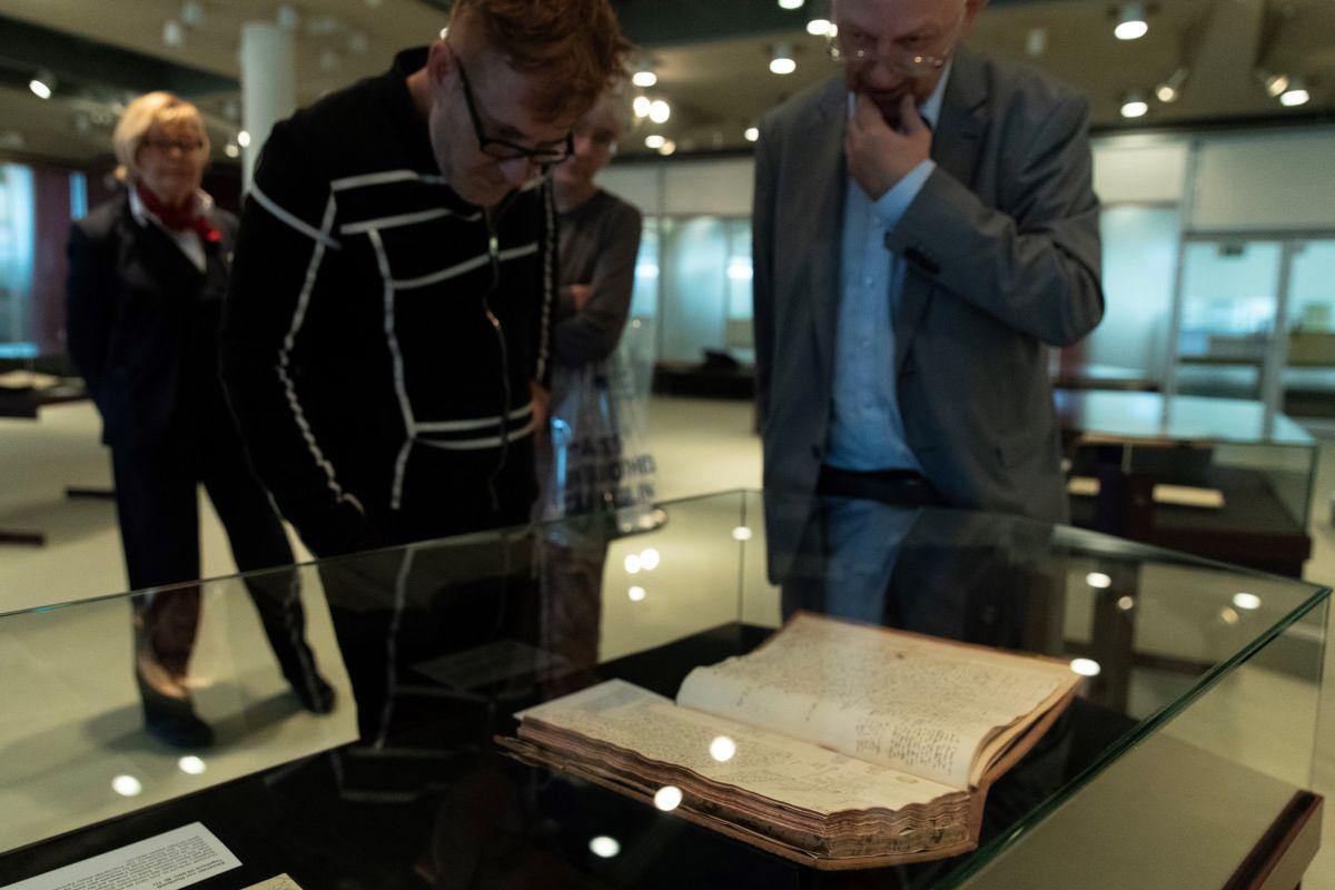 Trabajos de Alexander von Humboldt, en Alemania. (Foto: EFE)