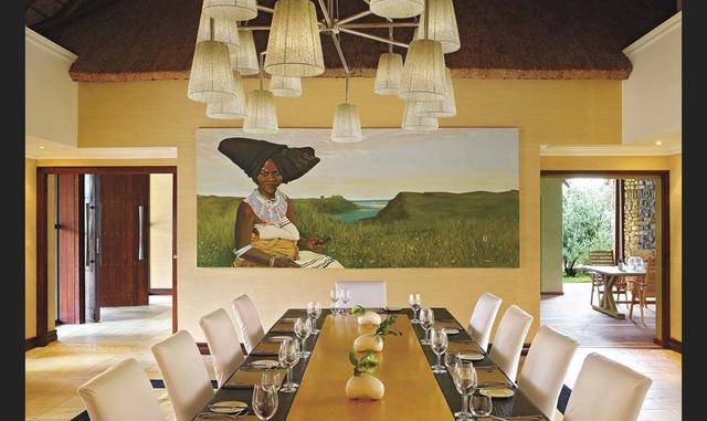 FOTO 4 | En una de las mejores mansiones de esta comunidad de Johannesburgo se instaló Mandela como invitado de uno de los hombres mas acaudalados del continente, el magnate de seguros Douw Steyn.