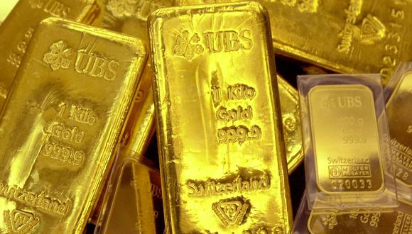 Los futuros del oro en Estados Unidos mejoraban también un 0,2% a US$1.808,80. (Foto: AFP)