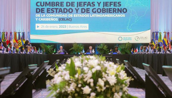 La cumbre de la Comunidad de Estados Latinoamericanos y Caribeños (CELAC)  se realizó en Buenos Aires. Foto: AFP
