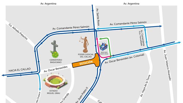 Plan de desvío (Foto: ATU)