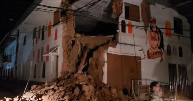 La madrugada del 26 de mayo se registró un sismo de magnitud 8 cuyo epicentro fue registrado al sur del distrito de Lagunas, en la provincia de Alto Amazonas, Loreto. Foto: COEN