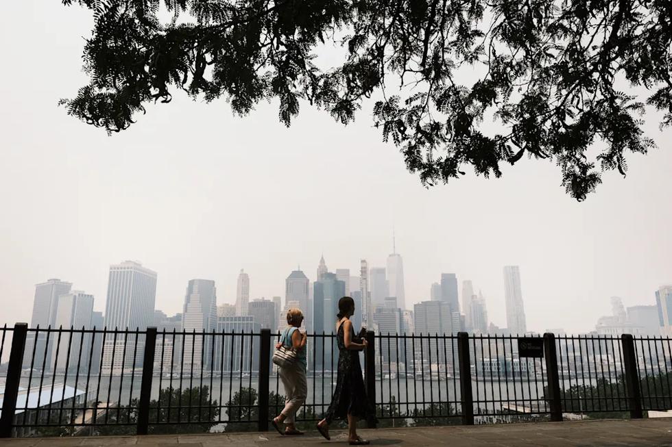 Las fotos de Nueva York que parecen de Pekín por la contaminación | FOTOGALERIAS | GESTIÓN