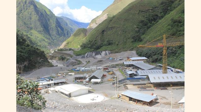 Las obras de Chaglla tienen un avance superior a 70% y debe entrar en operación en el 2016, aunque se podrían adelantar al 2015.