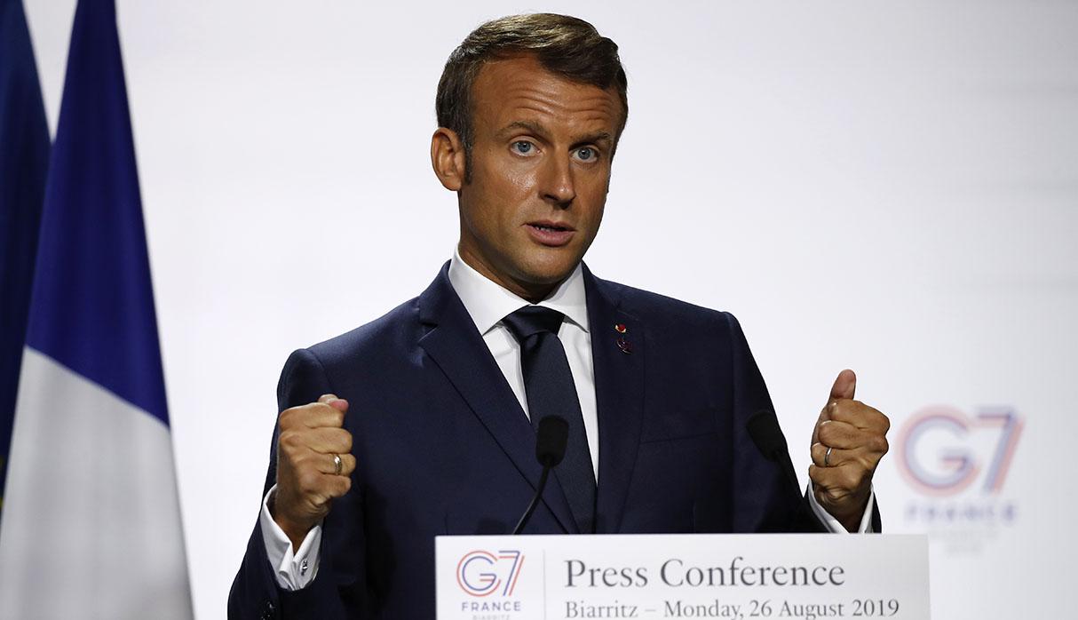 G7 anuncia, por intermedio del presidente de Francia, Emmanuel Macron, que enviará ayuda para combatir incendios en la Amazonía. (Foto: AFP)