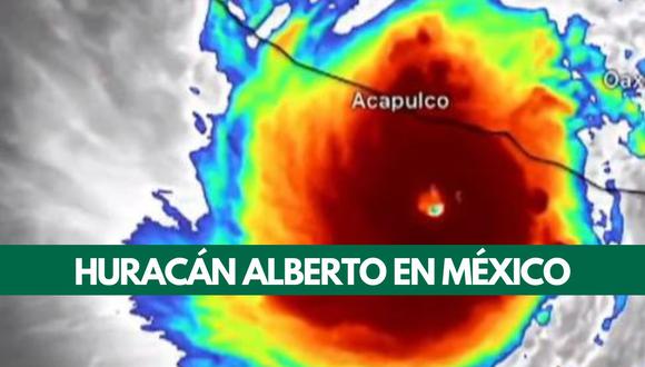 Pronóstico de la fecha de llegada, trayectoria, estados en riesgo y detalles esenciales del Huracán Alberto 2024 en México. | Crédito: Yahoo / Composición Mix