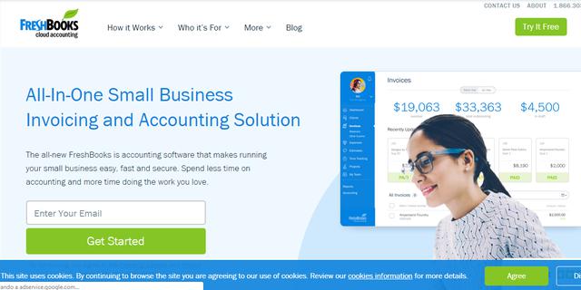 FOTO 21 | 21. FreshbooksSi tienes la suerte de tener un contador dedicado a tu negocio, aprovéchalo. De lo contrario Freshbooks es una opción intuitiva que te ayuda a llevar un control de tus gastos.