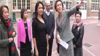 Nadine Heredia: Descubre si puede hablar en francés en este video