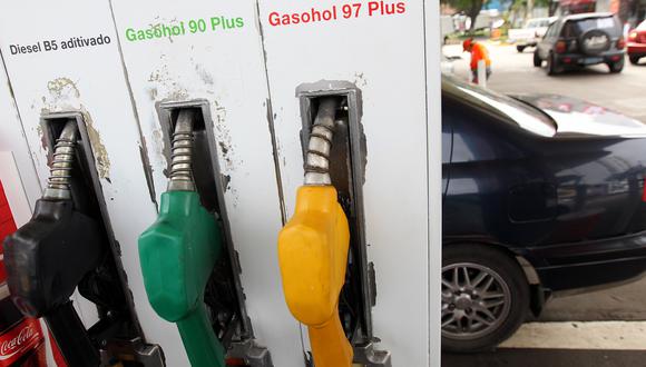 El reporte de los precios del combustible, según Opecu. (Foto: GEC)