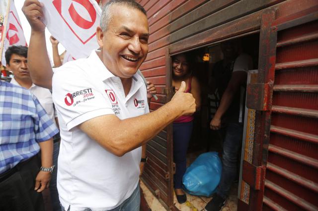 Daniel Urresti. El ex ministro del Interior durante el gobierno de Humala anunció que votará por PPK. El último fin de semana, señaló que lo apoyará en materia de seguridad ciudadana.