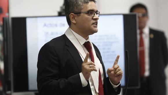 El fiscal José Domingo Pérez ha pedido que Pedro Chávarry se exprese públicamente para brindar respaldo al equipo especial que integra. (Foto: GEC)