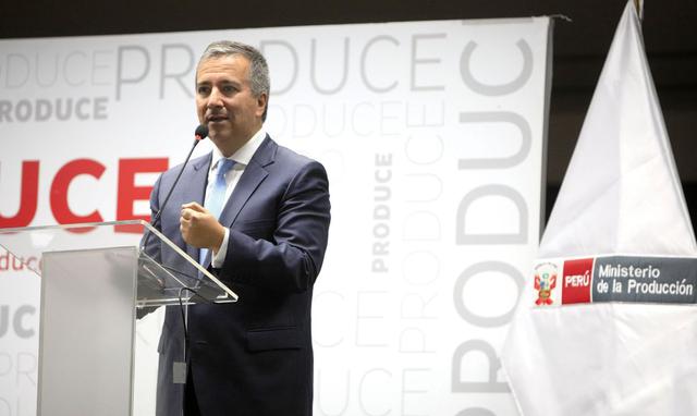 Raúl Pérez- Reyes, ministro de la Producción. (Foto: Produce/ Difusión)