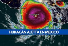 Huracán Aletta 2024 - trayectoria y cuántas horas falta para que toque tierra en México