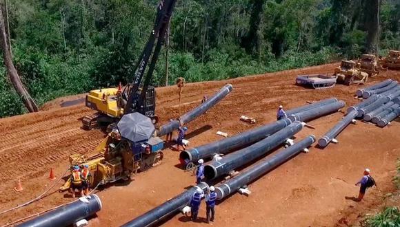 Imagen de la inconclusa obra Gasoducto del Sur,  hoy bajo investigación del equipo especial Lava Jato. (Foto archivo El Comercio)