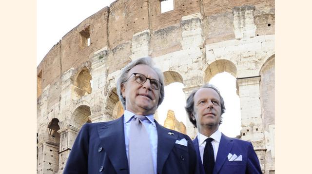 Filippo y Diego Della Valle: Todo comenzó con una zapatería en los años 20. Su fundador fue Filippo Della Valle.Pero luego su nieto expandió  los negocios y desarrolló una marca conocida a nivel mundial. (Foto: i.huffpos