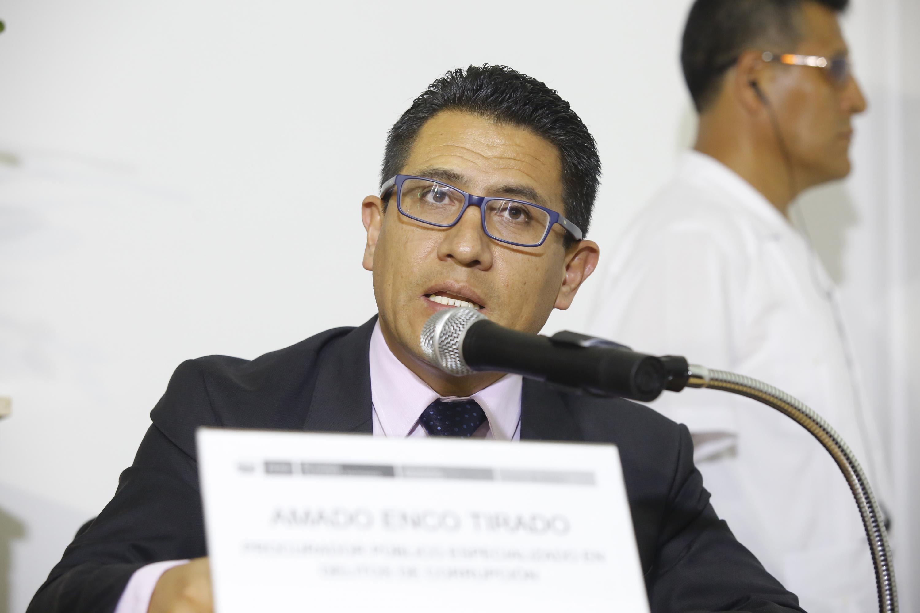 Amado Enco indicó que Hinostroza cuenta con 5 días para presentar una apelación o reconsideración de la decisión. (FOTO: GEC)