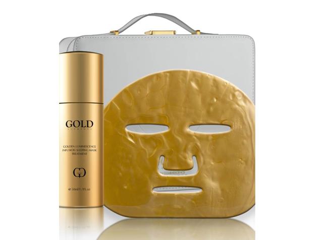 FOTO 5 | Golden Luminence de Gold Elements. Esta sin duda alguna es el kit de cuidado para la piel más costoso en cuanto a mascarillas de oro, pues tiene un valor de 4999 dólares y promete dejar en tu piel el mejor efecto, pues cuenta con tres pasos a base de oro 24k y trufas. (Foto: Goldelements-usa.com)