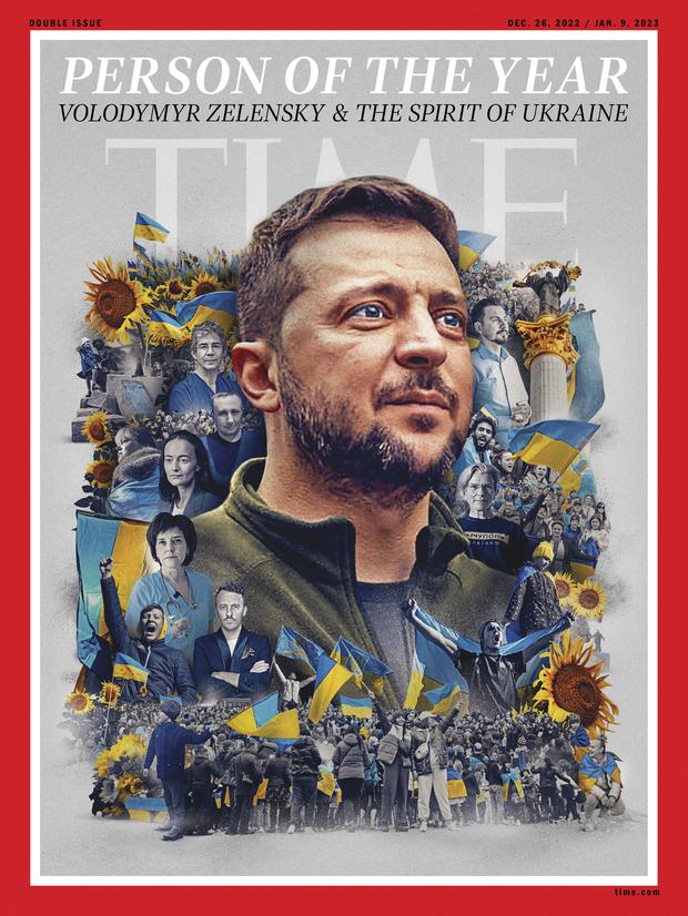 Zelensky Named Person of the Year by Time Magazine