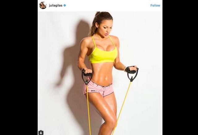 Foto 6 |  6. Julia Gilas – 5,1 millones. Julia Gilas es modelo y entrenadora personal en las redes sociales. Su objetivo es ayudar a sus seguidores a mantenerse motivados y ponerse en forma desde la comodidad de sus hogares. (Foto: Instagram)