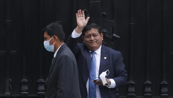 Walter Ayala dijo que solo se reunió con Pedro Castillo durante el Gobierno en Palacio de Gobierno. (Foto: GEC)