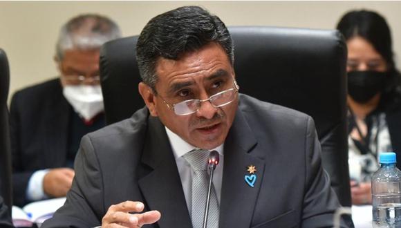 Juan Carlos Delgado Echevarría fue designado esta mañana como asesor por el ministro Willy Huerta.  (Foto: Mininter)