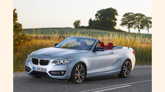 El BMW 2-Series Convertible viene en una opción de un cuatro cilindros de 320 caballos de fuerza. (Foto: Bloomberg)