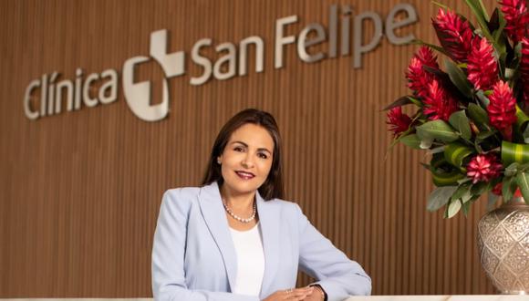 Clínica San Felipe cuenta con tres sedes actualmente en Lima, destacó su gerente general, Rosa María Vásquez.