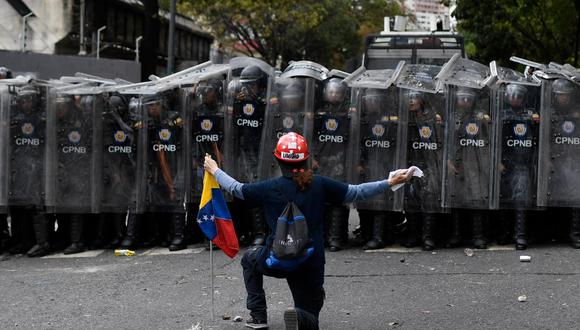 Venezuela es también uno de los menos pacíficos a nivel global, en el puesto 152. (Foto: AP)