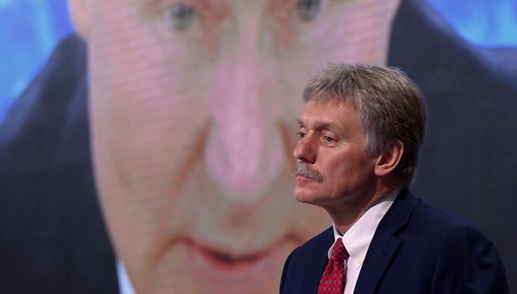 El portavoz del Kremlin, Dmitri Peskov, en una imagen de archivo. (NATALIA KOLESNIKOVA / AFP).