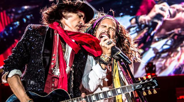 13.   Aerosmith se presentará por última vez en Perú este 24 de octubre en el Estadio Nacional de Lima.