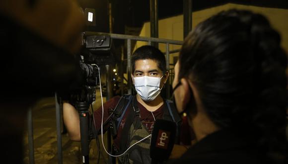 Declaraciones de los periodistas agredidos durante la manifestación. (Fotos: Jorge.cerdan/GEC)
