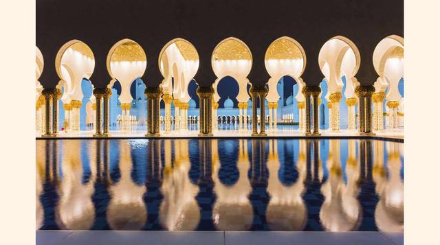 Mezquita Sheikh Zayed, Abu Dabi, Emiratos Árabes Unidos.