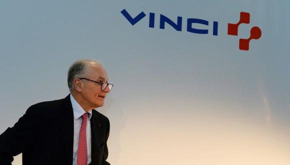 El director ejecutivo del grupo frances Vinci, Xavier Huillard. (Foto: AFP)