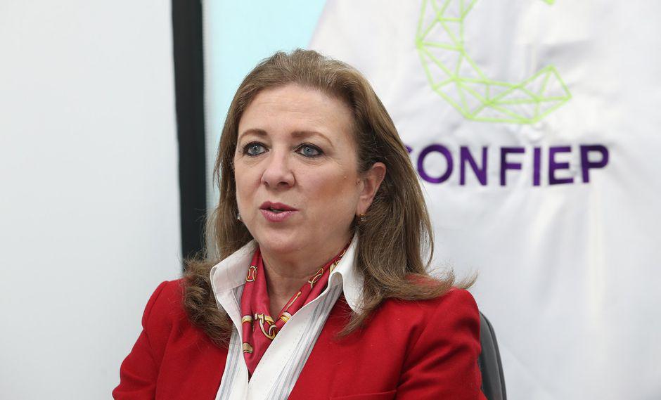María Isabel León, presidenta de Confiep. (Foto: GEC)