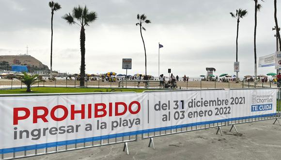 Chorrillos anuncia el cierre de sus playas del viernes 31 de diciembre hasta el 3 de enero. (Foto: Municipalidad de Chorrillos))