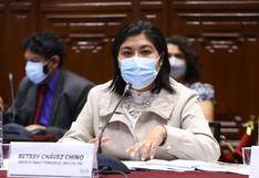 Ley que permite el retiro de la CTS será promulgada la próxima semana, anuncia Betssy Chávez