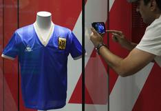 Camiseta de Diego Maradona subastada por más de nueve millones de dólares se exhibirá en Qatar