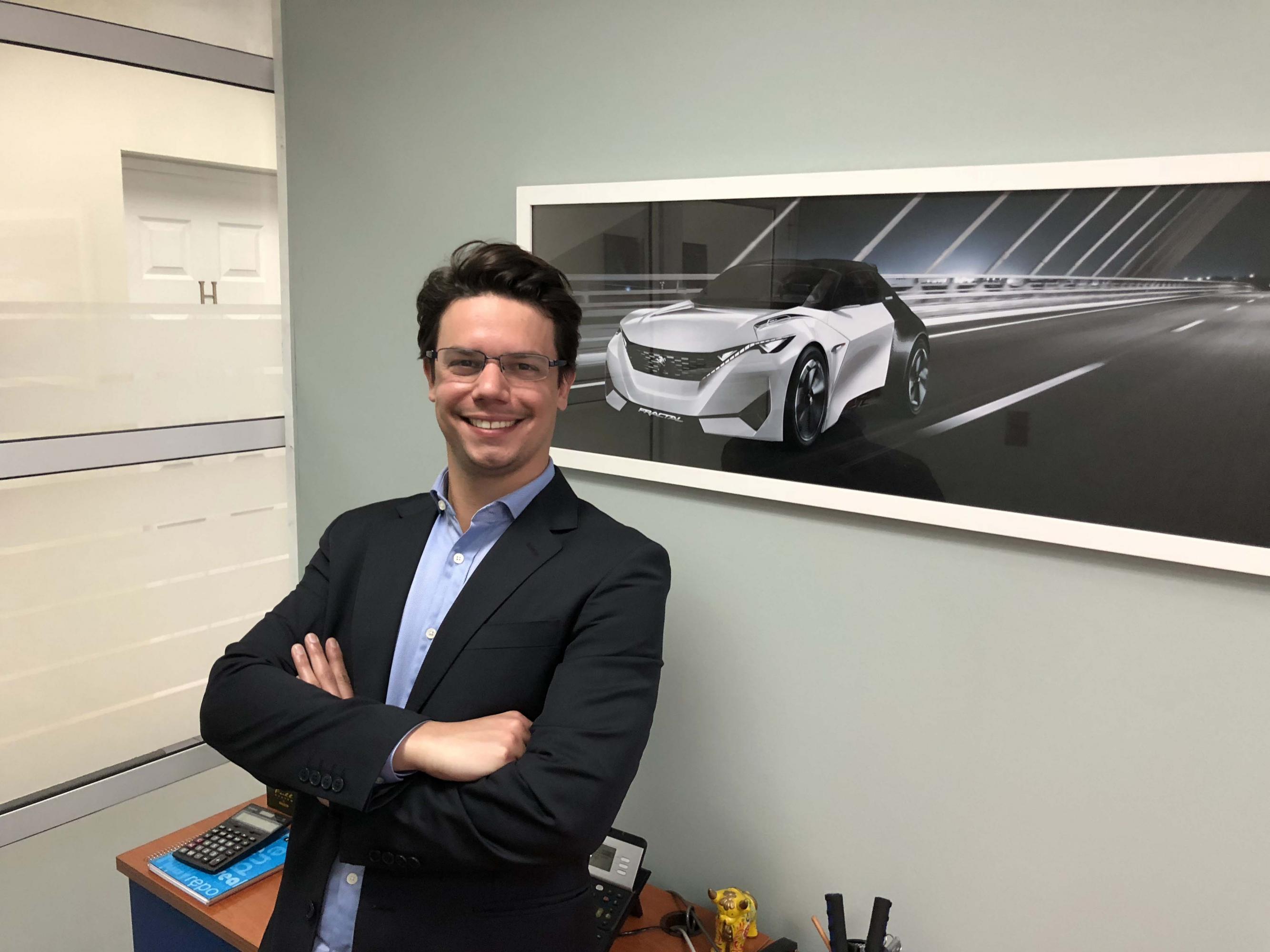 Kévin Maimi, Peugeot market manager para Perú