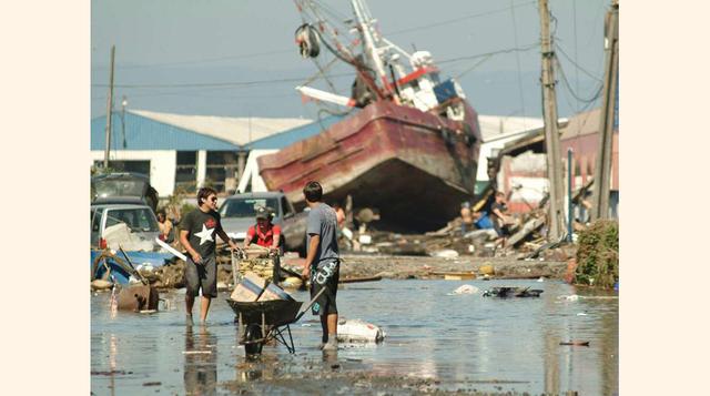 Chile, 27 de febrero del 2011. Magnitud 8.8 de la escala de Ritcher. Es uno de los países que ha sido afectado por dos de los terremotos más fuertes de la historia. (Foto: AP)