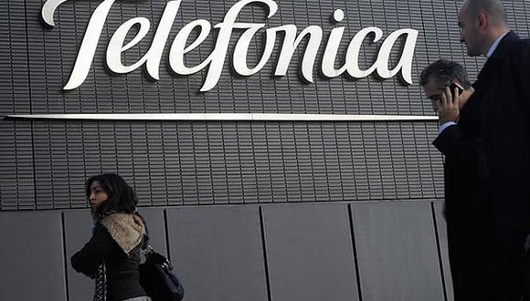 La acción de Telefónica que cotiza en la Bolsa de Valores de Lima (BVL) trepó 34% en la jornada de hoy por el anuncio de la compañía de un nuevo plan de acción. (Foto: cincodias.com)