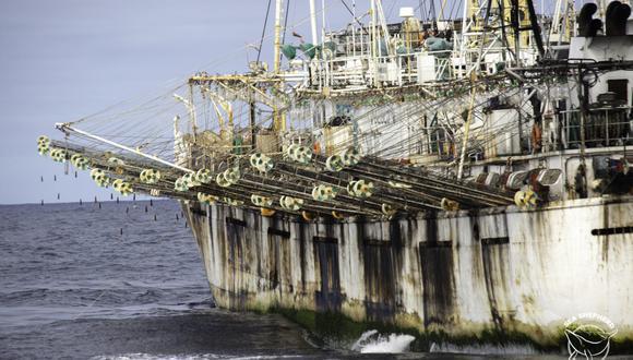 El gobierno de Ecuador activó un Comité Interinstitucional del Mar (CIM) que desde junio analiza la presencia de pesqueros extranjeros cerca de aguas jurisdiccionales nacionales. (Foto referencial: Simon Ager / Sea Shepherd).