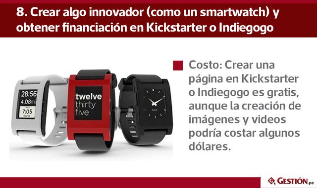 ¿Qué son Kickstarter e Indiegogo? Son sitios de crowdfunding que permiten a las personas presentar ideas para proyectos o invenciones. Si a la comunidad le gustan las ideas, pueden contribuir con dinero para ayudar a ponerlas en marcha.   Las matemáticas 