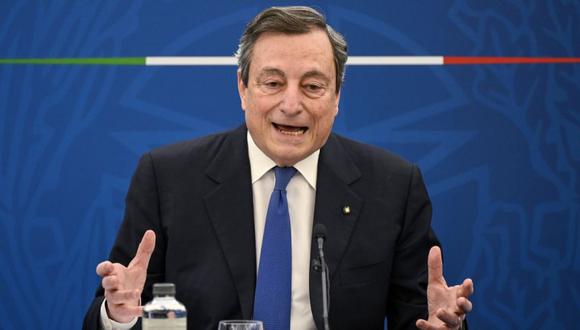 País del año. En Mario Draghi, Italia adquirió un primer ministro competente y respetado internacionalmente. Su economía se está recuperando más velozmente que las de Alemania o Francia. EFE/EPA/RICCARDO ANTIMIANI