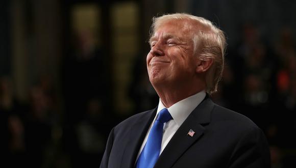 Trump insiste en la construcción de un muro fronterizo. (Foto: AFP)